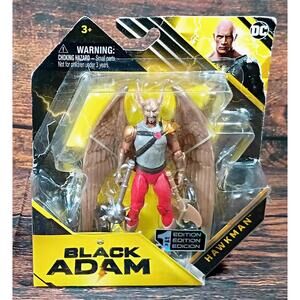 Black Adam Hawkman Action Figure - DC Comics